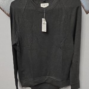 Lou & Grey Charcoal Long Sleeve Top